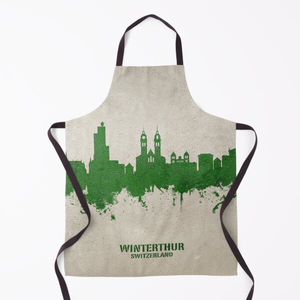Item preview, Winterthur Switzerland Skyline designed and sold by ArtPrints.
