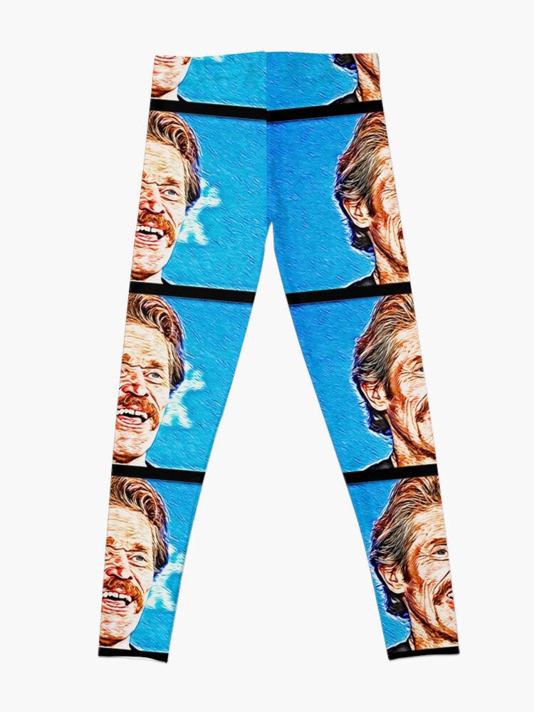 Alternate view of Willem in blue Leggings