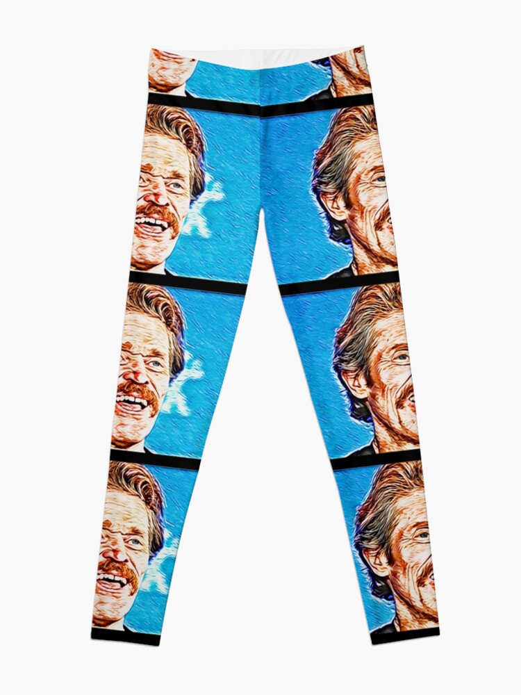 Alternate view of Willem in blue Leggings