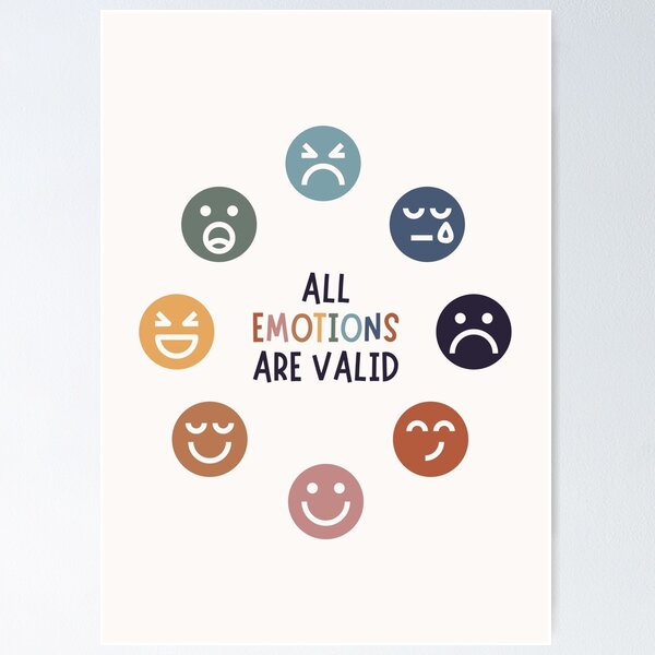 Artikel-Vorschau von Alle Emotionen sind gültig, designt und verkauft von Plant  Kind Thoughts.