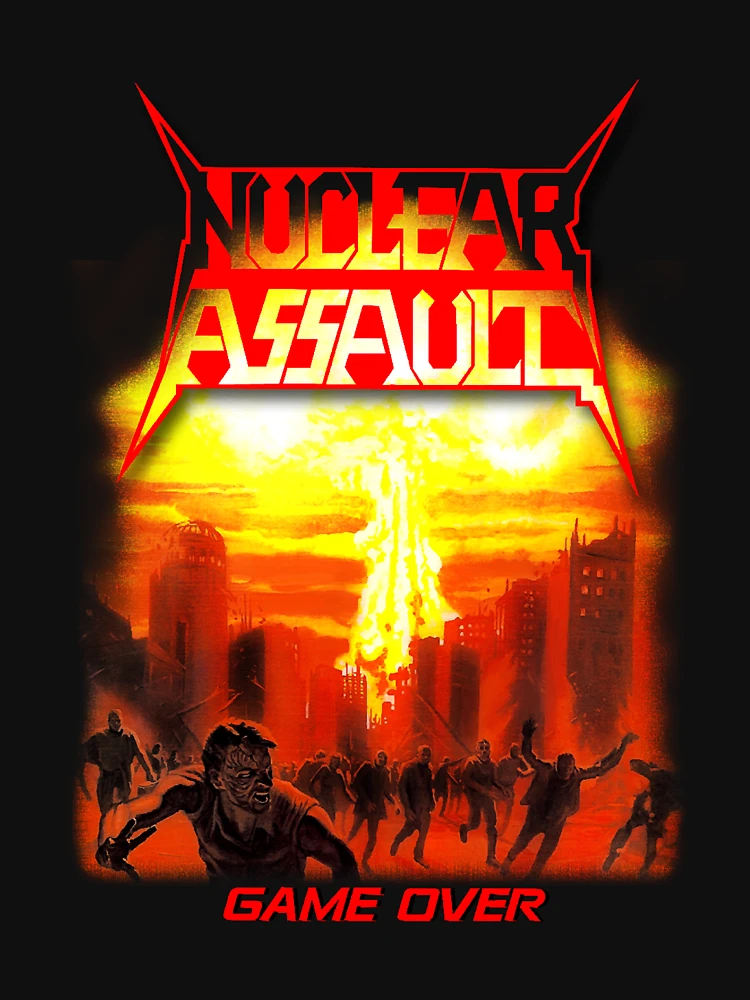 Nuclear Assault - Game Over Classic Old School US Thrash Metal Classic |  Essential T-Shirt