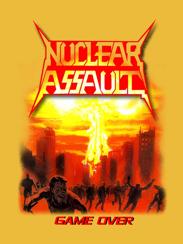 Nuclear Assault - Game Over Classic Old School US Thrash Metal Classic |  Essential T-Shirt