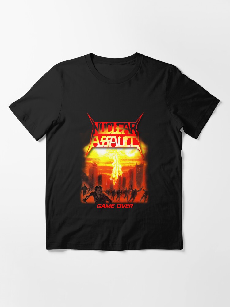 Nuclear Assault - Game Over Classic Old School US Thrash Metal Classic |  Essential T-Shirt