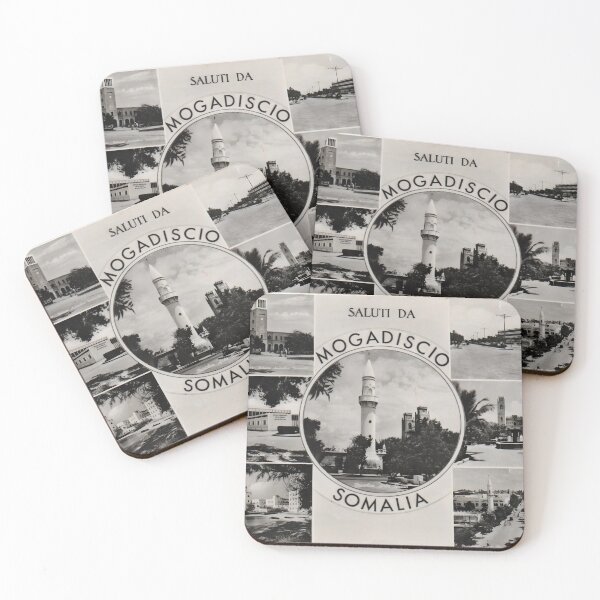 Item preview, SOMALIA - GREETINGS FROM MOGADISCIO 1960 designed and sold by VintageSomalia.