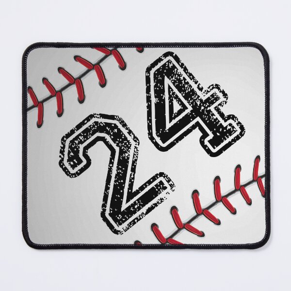 Item preview, Baseball ball number 24, twenty four designed and sold by TheCultStuff.