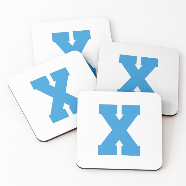 Item preview, Alphabet, Blue X, Sports letter X designed and sold by TheCultStuff.