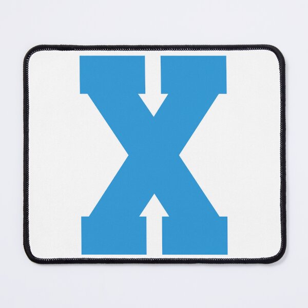 Item preview, Alphabet, Blue X, Sports letter X designed and sold by TheCultStuff.