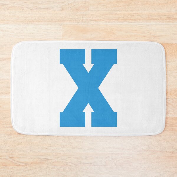 Item preview, Alphabet, Blue X, Sports letter X designed and sold by TheCultStuff.