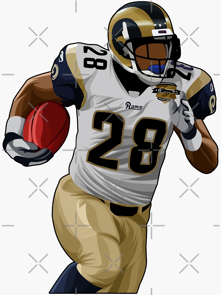 Marshall Faulk Poster Los Angeles Rams Print Kids Gift Gym -   Hong Kong