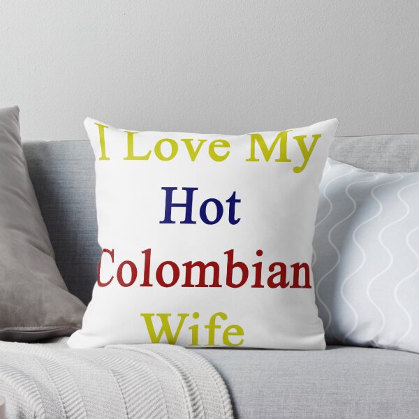Aperçu de l'œuvre J'aime ma femme colombienne chaude créée et vendue par supernova23.