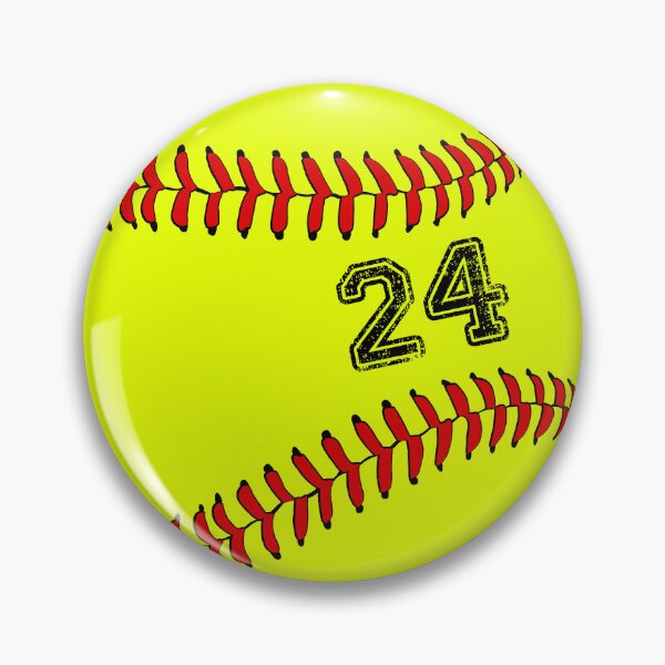 Item preview, Softball ball number 24, twenty four designed and sold by TheCultStuff.