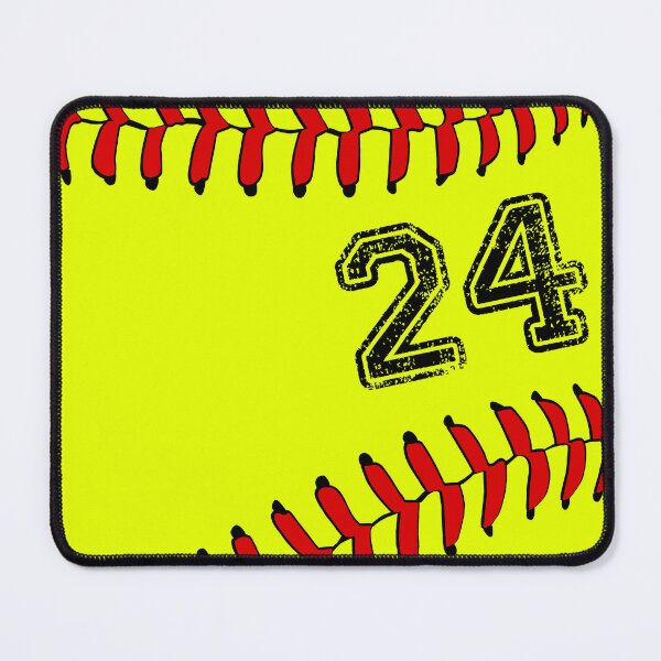 Item preview, Softball ball number 24, twenty four designed and sold by TheCultStuff.