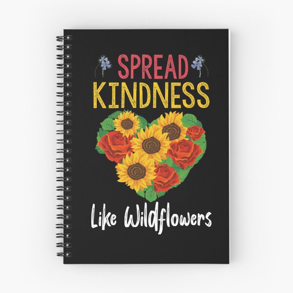 Item preview, Spread Kindness Like Wildflowers Inspirational Quotes designed and sold by Heddar Badreddine.