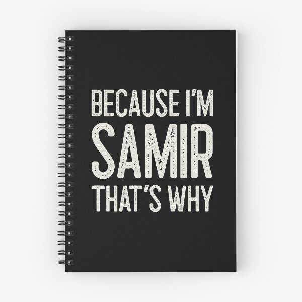 Item preview, Because I’m Samir That’s Why Funny Personalized Name designed and sold by MariosNydras.