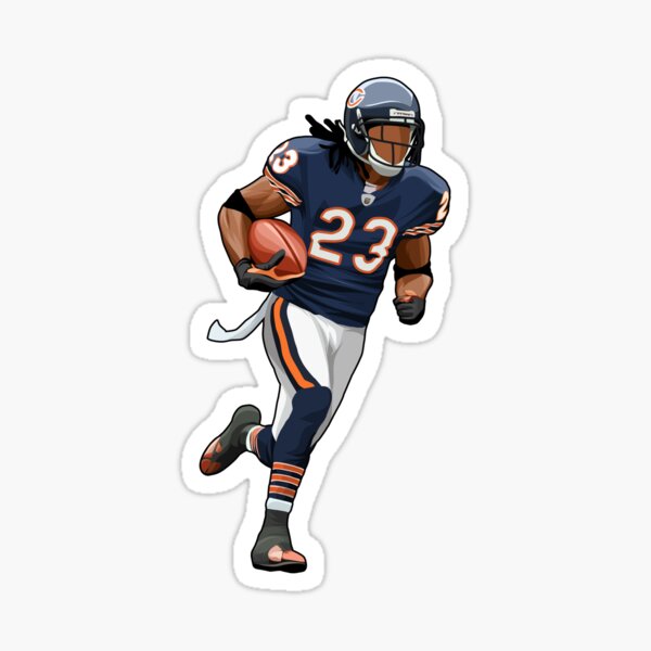 Devin Hester #23 Carries The Ball Sticker for Sale by SwimToday