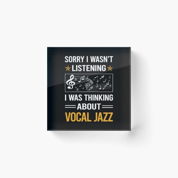 Item preview, Funny Listening Vocal jazz designed and sold by RandalDavis.