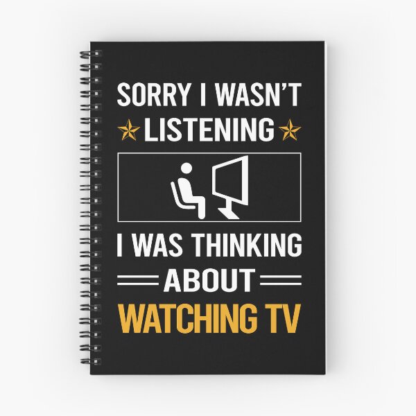 Item preview, Funny Listening Watching TV designed and sold by RandalDavis.