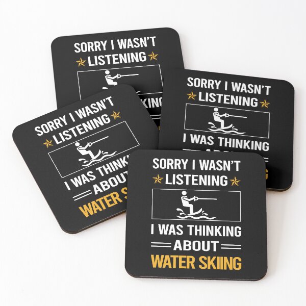 Item preview, Funny Listening Water Skiing designed and sold by RandalDavis.
