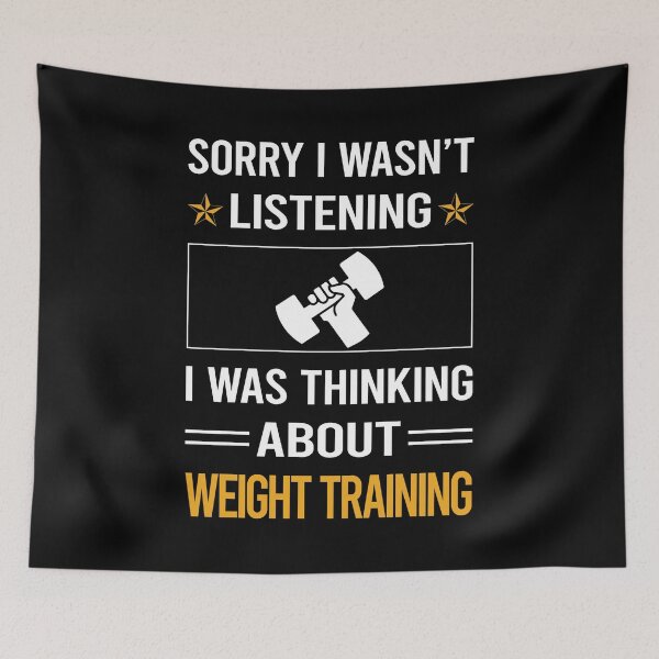 Item preview, Funny Listening Weight Training designed and sold by RandalDavis.