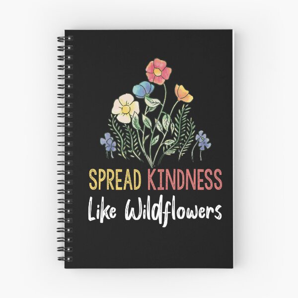 Item preview, Spread Kindness Like Wildflowers Inspirational Quotes designed and sold by Heddar Badreddine.