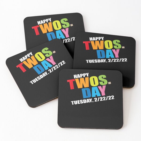 Item preview, February 2nd 2022 - 2-22-22 Souvenir - Happy Twosday 2022   designed and sold by KathyNicholas.