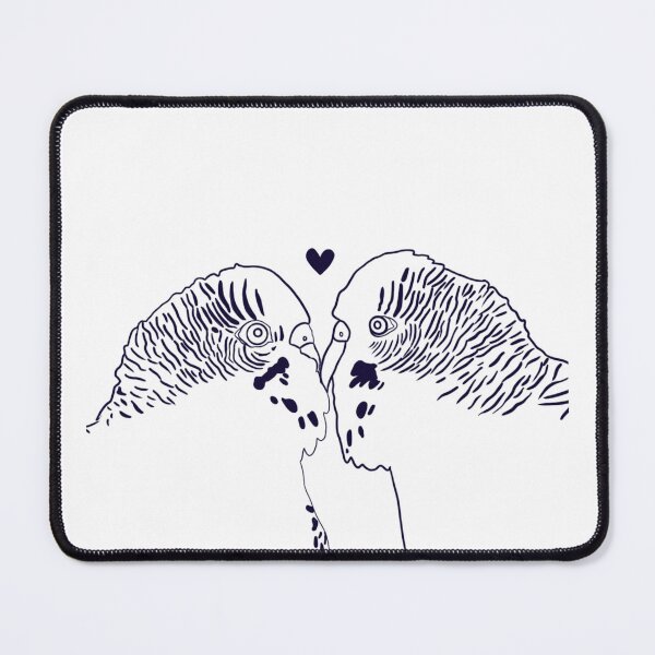 Item preview, Budgie Love designed and sold by ArtbyLaurenL.