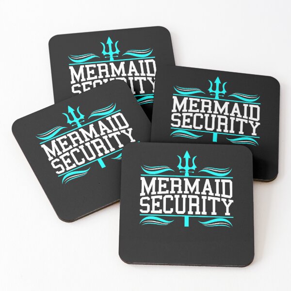Item preview, Mermaid Security for a Mermaid Squad Swimmer Swimming designed and sold by DessieHayes.