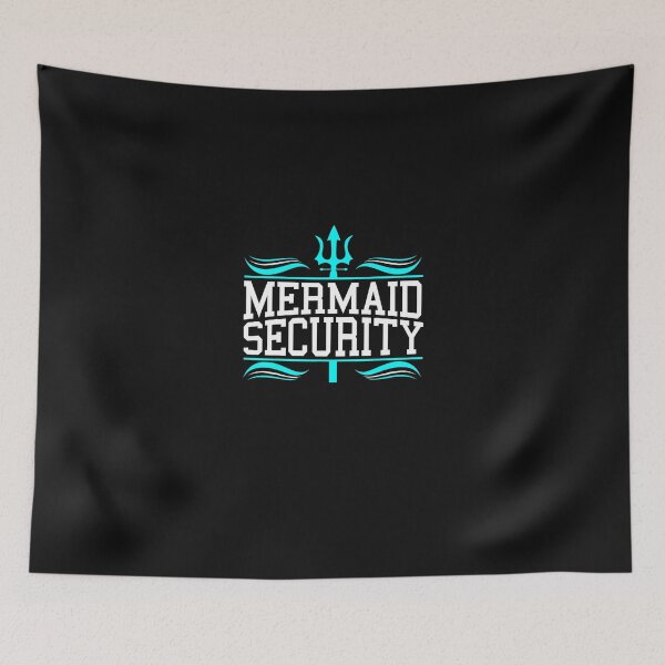 Item preview, Mermaid Security for a Mermaid Squad Swimmer Swimming designed and sold by DessieHayes.