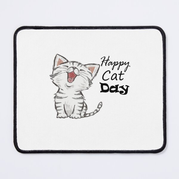 Item preview, Happy Cat Day designed and sold by beboshop12.