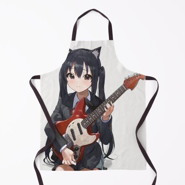 Item preview, Cat Azusa playing on guitar designed and sold by AszaAri.