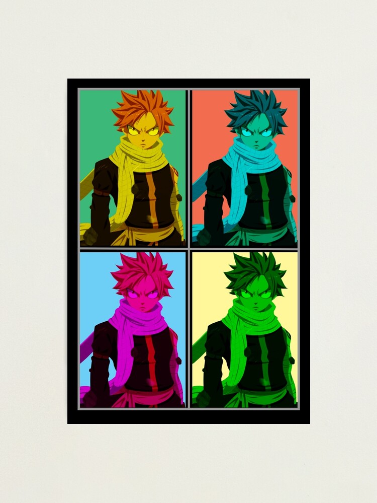 Natsu Dragneel Fairy Tail Art Print