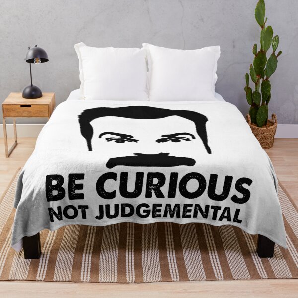 Item preview, Be Curious Not Judgemental Ted Vintage Funny Football Quote For Football Lovers designed and sold by AdalineFranecki.