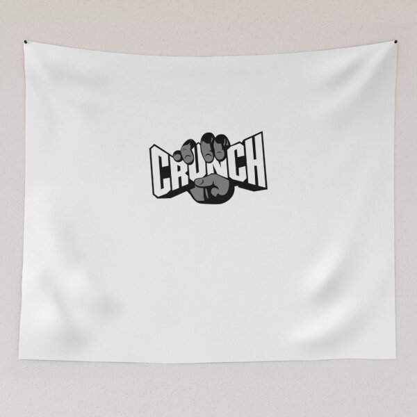 Item preview, Crunch Fitness Gym Logo (Black) Classic T-Shirt designed and sold by CAROTAYLO.