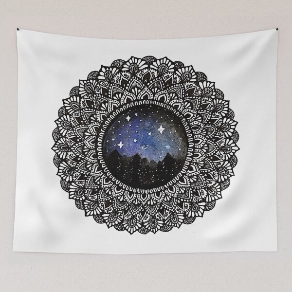 Item preview, Mini Galaxy Mandala designed and sold by Carina Kay.