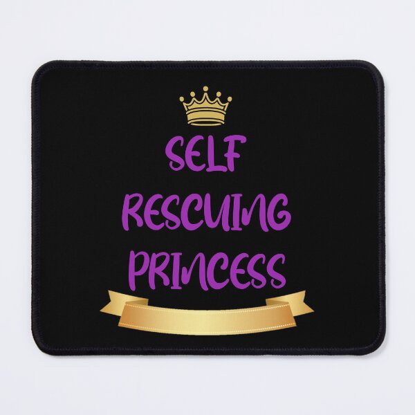 Item preview, Self Rescuing Princess - Female Empowerment Gifts - Feminist Gifts designed and sold by HASSAN&M ★★★★★.