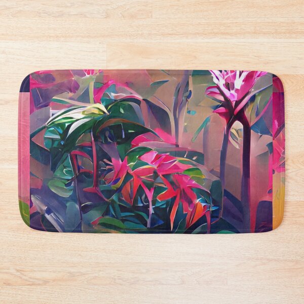 Item preview, Abstract Colorful Tropics  designed and sold by advanceprintart.