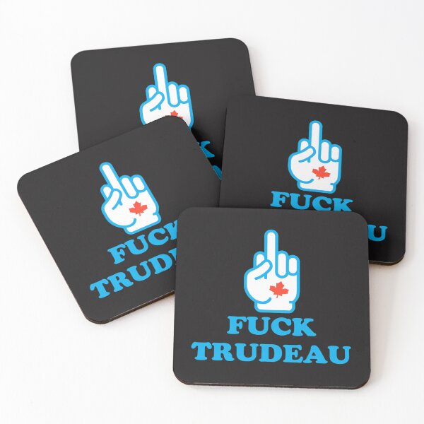 Item preview, Fuck trudeau blue designed and sold by mtnapparel8899.