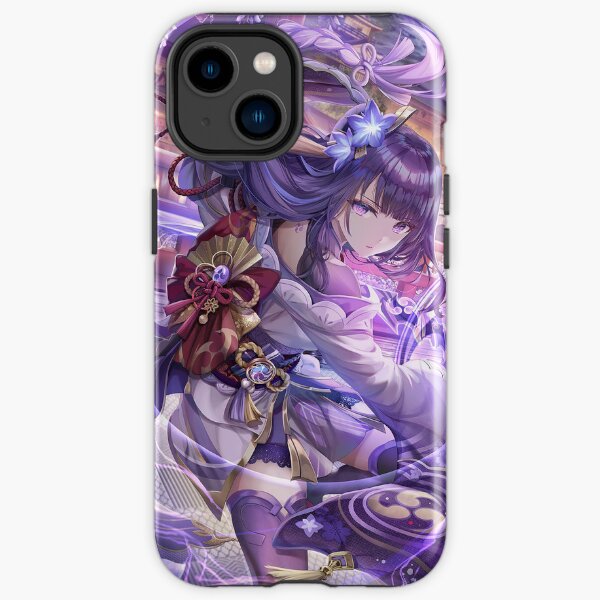 Cute Raiden ShogunGenshin Impact iPhone Tough Case