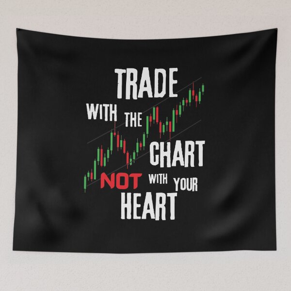 Item preview, Trade With The Chart And Not Your Heart designed and sold by RedSparkle.