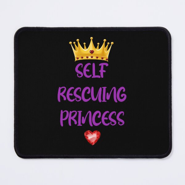 Item preview, Self Rescuing Princess - Female Empowerment Gifts - Feminist Gifts designed and sold by HASSAN&M ★★★★★.