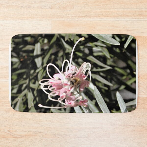 Item preview, Australian Spider flower (Grevilleas) and Bee designed and sold by MottoDigging.