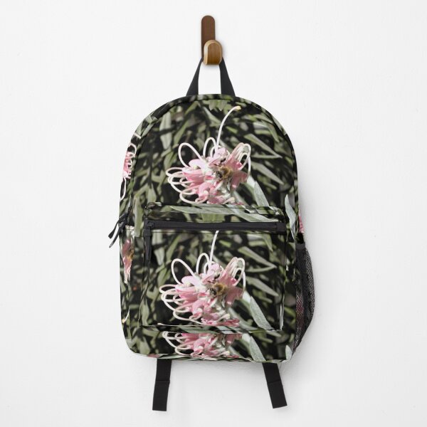 Item preview, Australian Spider flower (Grevilleas) and Bee designed and sold by MottoDigging.