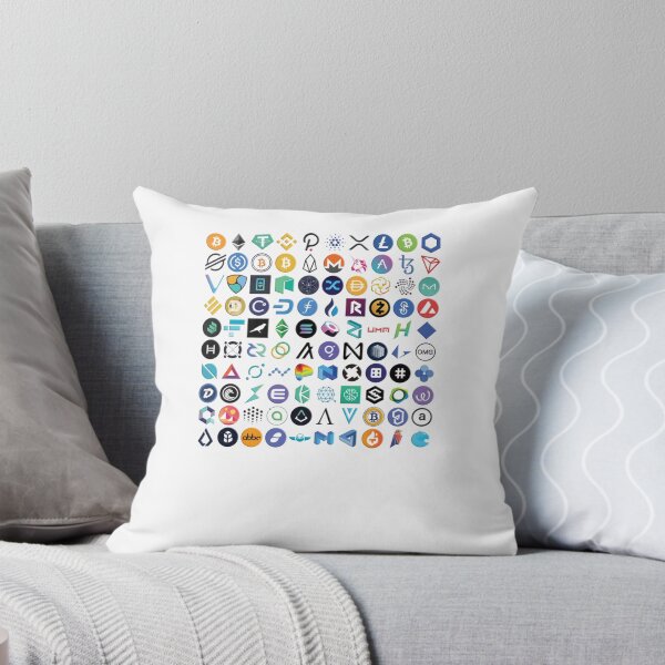 Item preview, Crypto Logos 3D on Black Active T-Shirt designed and sold by CAROTAYLO.