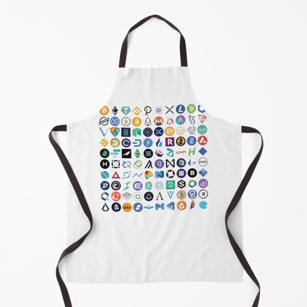 Item preview, Crypto Logos 3D on Black Active T-Shirt designed and sold by CAROTAYLO.