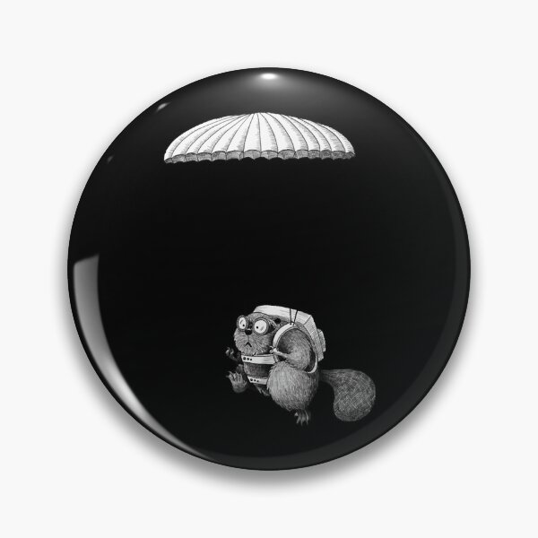 Item preview, Parachuting Beaver 1 Essential designed and sold by magdalengaylene.
