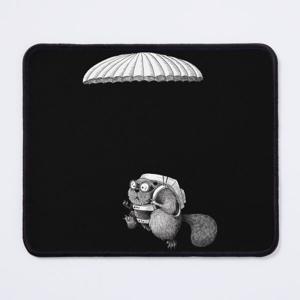 Item preview, Parachuting Beaver 1 Essential designed and sold by magdalengaylene.