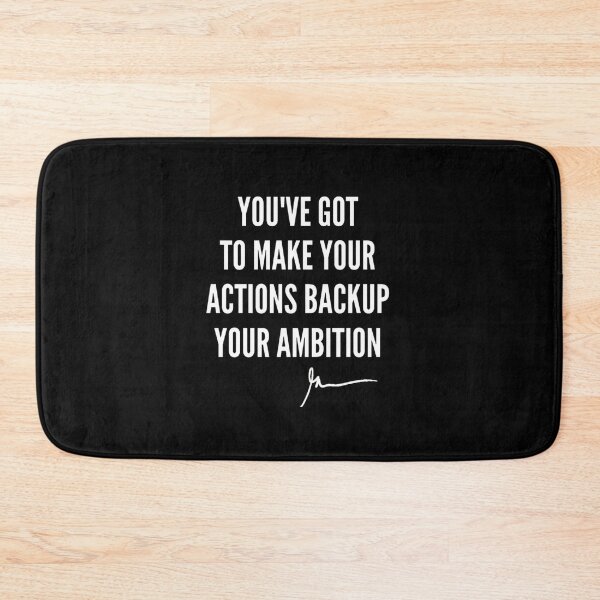 Item preview, make you actions backup your ambition designed and sold by RedRogner.