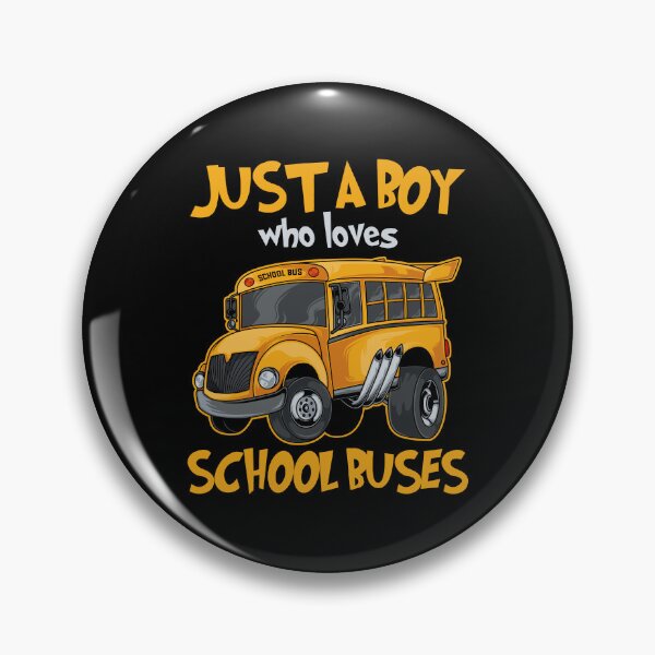 Item preview, Just A Boy Who Loves School Buses Cute Kids Bus Lovers  designed and sold by AdalineFranecki.