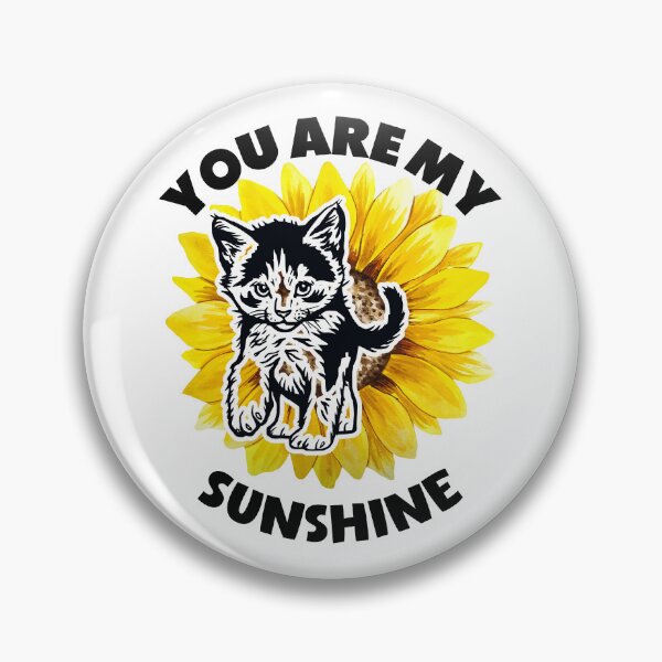 Item preview, You Are My Sunshine Cat Sunflower designed and sold by Wheeler-Styl3.