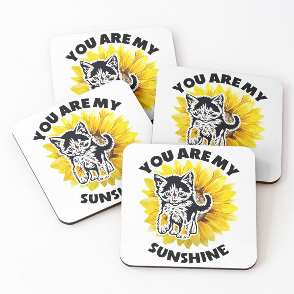 Item preview, You Are My Sunshine Cat Sunflower designed and sold by Wheeler-Styl3.